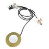 Guitar Piezo Transducer Pickup for Guitar Violin Ukulele Mandolin BanjoBlack