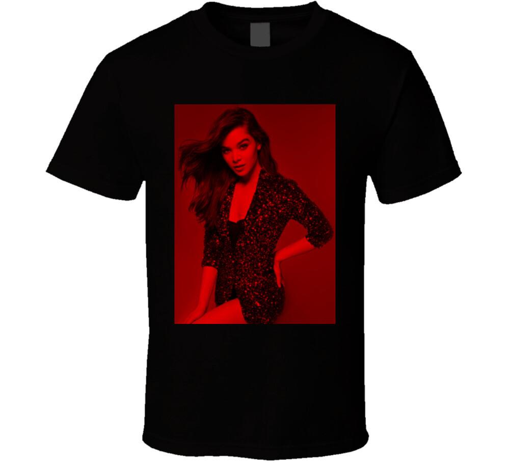 Hailee Steinfeld 10 Man's T Shirt Black Size S, M, L, XL, 2XL, 3XL, 4XL, 5XL, 6X