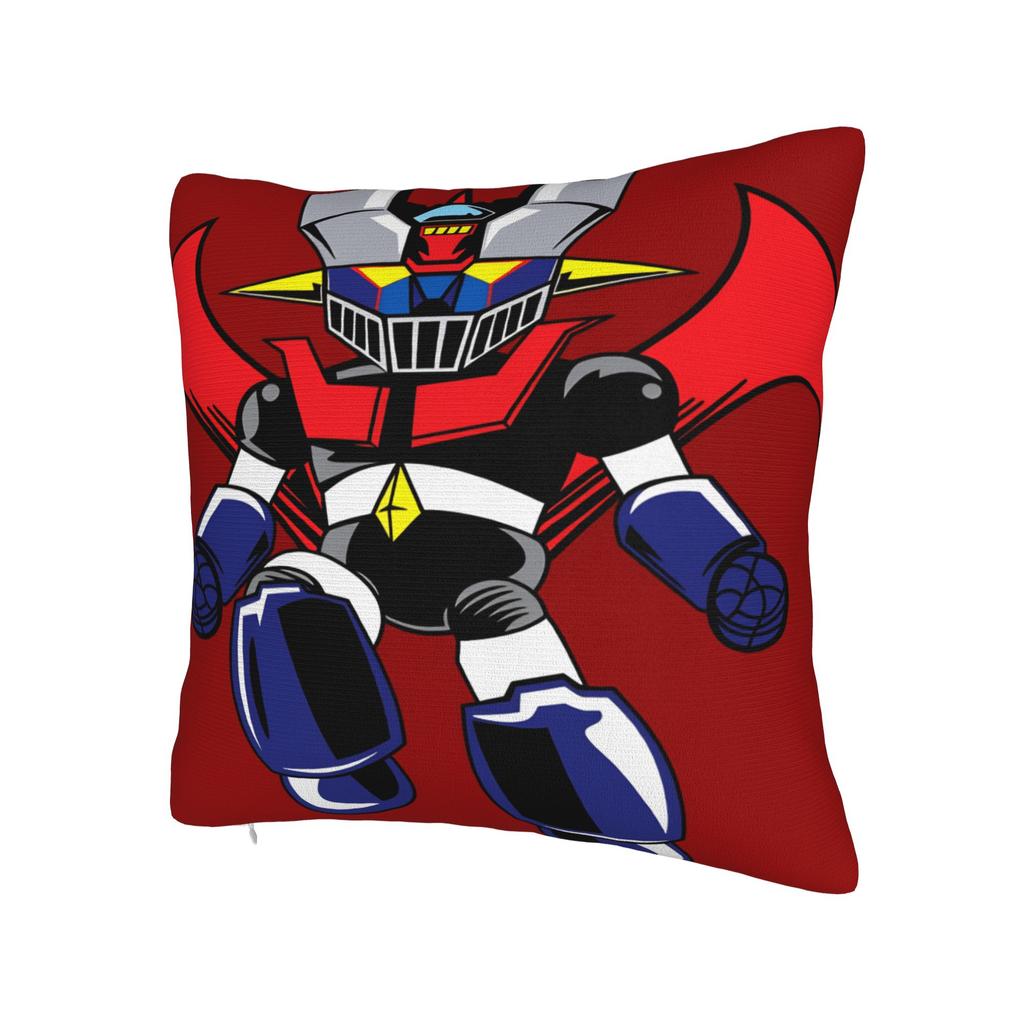 Мультяшная наволочка Rocket Punch Mazinger Z Мягкая наволочка для подушки Забавная наволочка для диванной подушки в гостиной