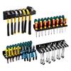 1Pcs Wall Mount Screwdriver Storage Rack Pliers Wrench Organizer Holder  Hardware Tool Organizer