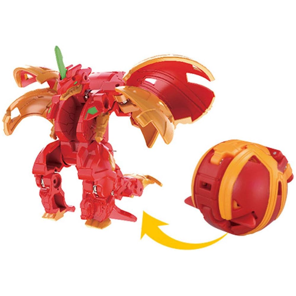 Takara Tomy Bakugan Baku027 Гипер Драгоноид DX Игрушка-фигурка с трансформирующимися элементами и коллекционным дизайном