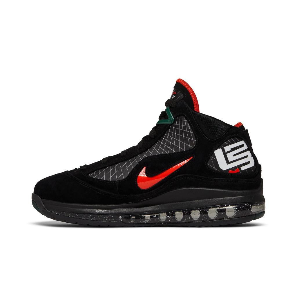 Nike LeBron 7 Retro 'Rattlers' (унисекс) Черные / Командный оранжевый / Ущелье-зеленый / Белые Баскетбольные кроссовки DX8554 001