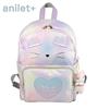 Рюкзак с блестками для кошек Детская сумка-рюкзак с радужным котом Кошка для девочек Ученики начальной школы Посещение детского сада Водоотталкивающие Девочки Посещение школы Выход на улицу