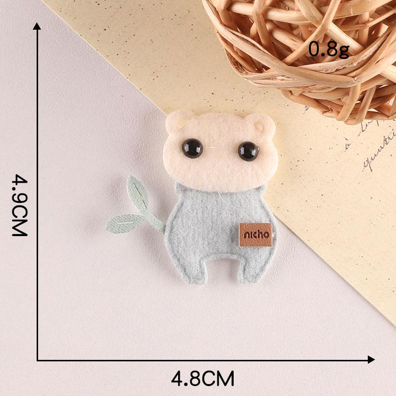 Набор из заколки и броши в виде кораллового животного: Кролик, Кот, Носки, Обувь, Шапки - Декоративные аксессуары ручной работы своими руками