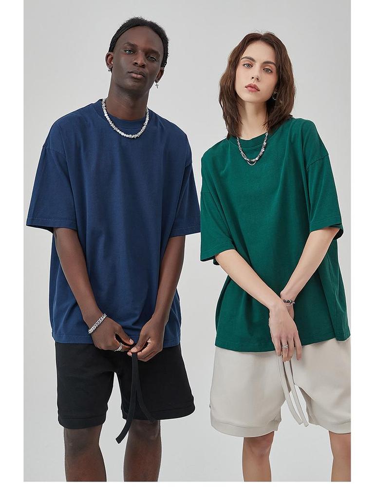 ARTIE Men's 2025 Heavy Washed Distressed Pure Cotton Loose T-shirt