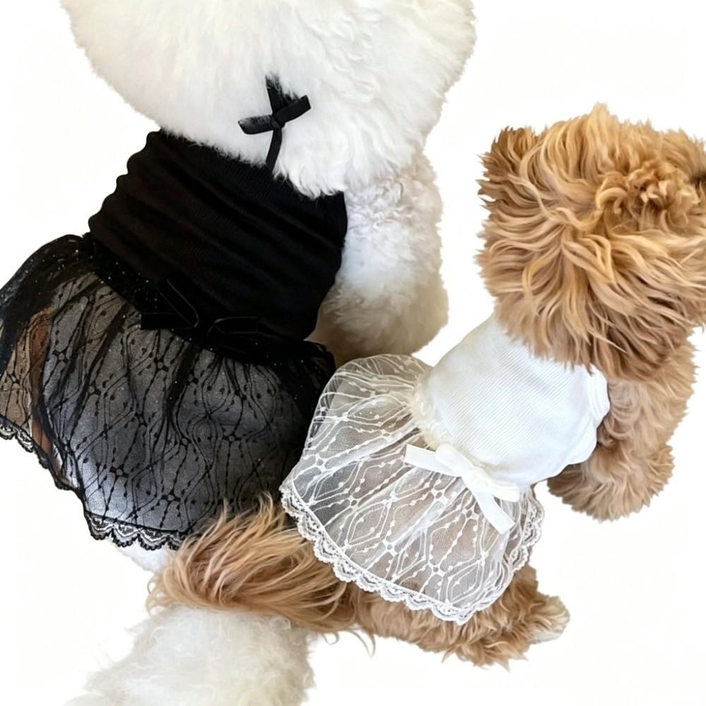 Princess Style Pet Dresses Summer Weight Pet Vest Princess Dog Skirts For Dogs