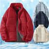 Мужская теплая укороченная куртка свободного покроя, зимняя, нового стиля, утолщенная, теплая, стеганая куртка для пары Yasheng
