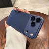 Металлический стиль Теплоотвод Подходит для iPhone17PROMAX Чувствительный к коже Чехол для мобильного телефона Яблоко 16 Пленочка для объектива Жесткий Защитный чехол от падения