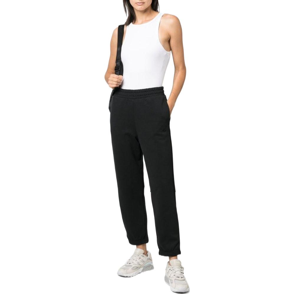 adidas Women's Essentials French Terry Jogger Pants Black HM1790