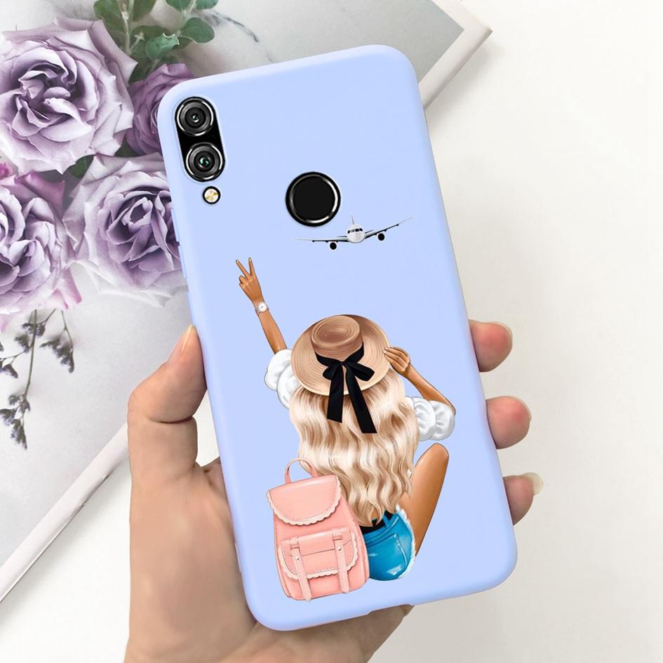 Чехол для Honor 8X JSN-L11 JSN-L21 JSN-L22 Задняя крышка Роскошный Мраморный Тонкий Мягкий Силикон Funda для Honor 8A 8C BKK-L21 Honor8X Capa