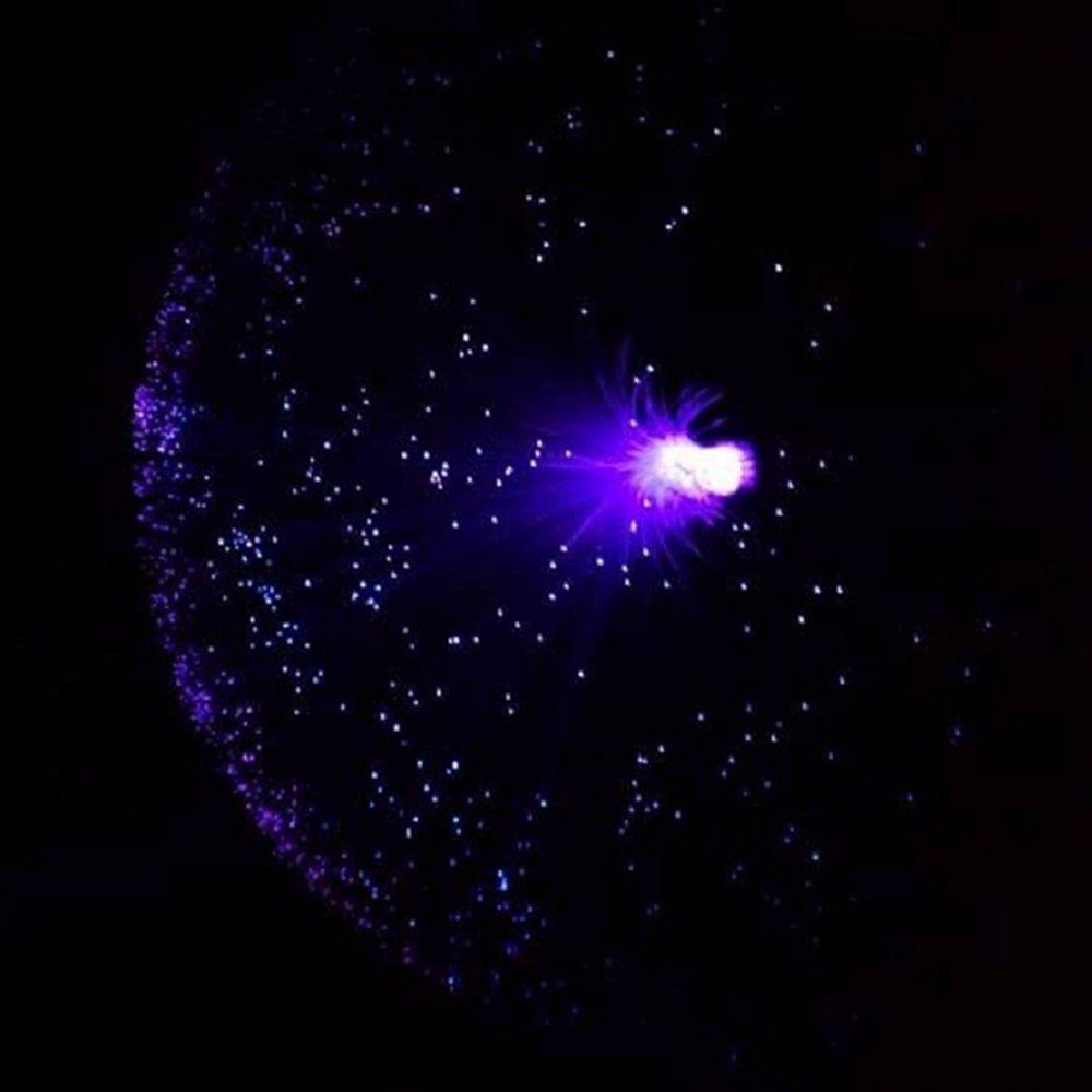 New Gift Holiday Decoration Star LED Light Multi Color Changing Fiber Optic Lamp Starry