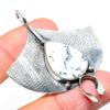 Dendrite Opal Handmade 925 Sterling Silver Jewelry Pendant 2.56" E9c73
