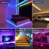 5M 20M RGB 5050 Светодиодный барный светильник Bluetooth Умный дом Телевизор USB Настенный светильник Украшение спальни
