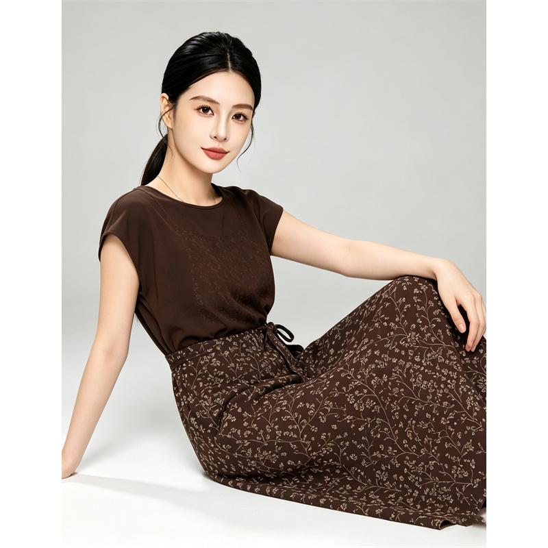 Fake two casual dresses
