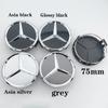 WZKGC1 For Mercedes Benz 1Pc 75mm Car Wheel Center Caps For Mercedes Benz W203 W204 W205 W212 W213 W222 W223 X253 W176 W177  C118 W166
