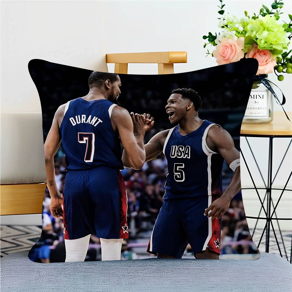 Basketball Star Pillowcases Home Bedding Decorative Pillow Cover Wedding Super Soft Pillow Case