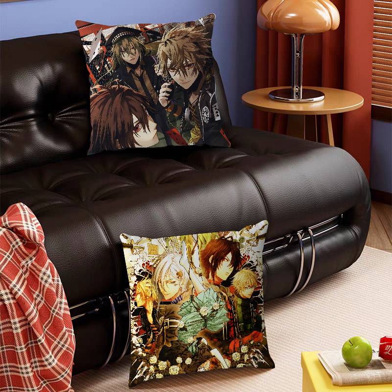 Anime A-AM-NESIA Cushion Cover Car Throw Pillow Case For Sofa Car Christmas Gift 40x40cm 45x45cm