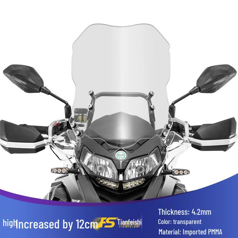 Аксессуар: Повышенное ветровое стекло для Benelli Jinpeng TRK502/502X