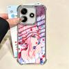 Дорогая Зеро Ту 02 Аниме Покрытие Чехол для Телефона Для Xiaomi Redmi Note 14 15 Pro Plus 13 12 11 11S 11T 10 9S 9 5G Защита от Падения Подушка Безопасности