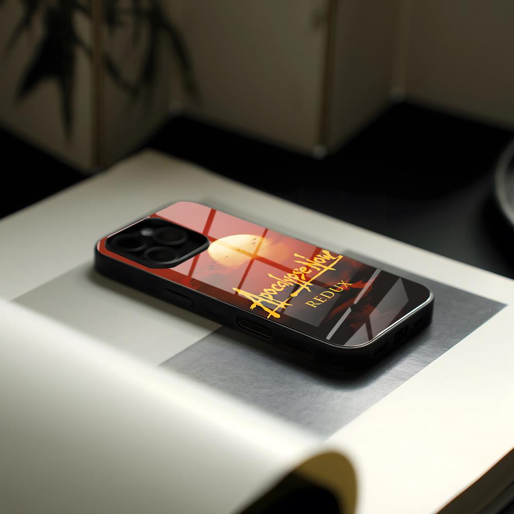 A-Апокалипсис Сегодня Чехол Для Телефона Стекло Для IPhone17 Air 16 Креативная Концепция 15 17 14 Pro Max 13 12 11 X XS XR Plus Для Samsung S 26