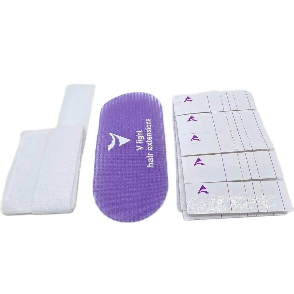 Original V-Light Technology Hair Extension Tool - Easy Connector for Tape-In Hair Piece Human Hair Extension Tools European Plug