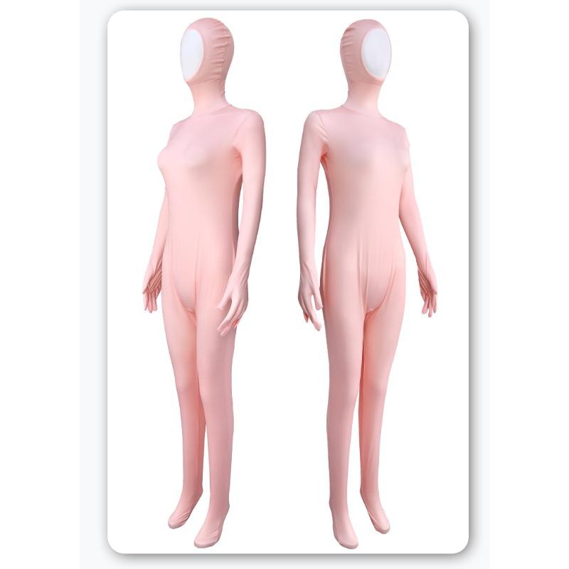 Оранжевый Full Face Zentai Костюм Лорэкса с пышной юбкой, Костюм для Хэллоуина, Забавное выступление на вечеринке