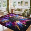 AC Milan Design Crystal Velvet Rug Soft Decorative Mat for Bedroom Entrance