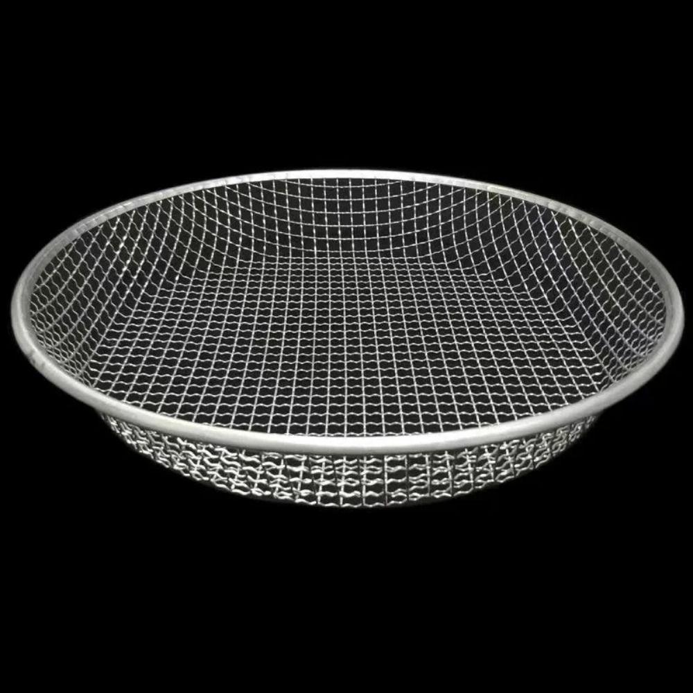 13.78-inch Garden Sieve Stainless Steel Iron Sieve for Separating Soil Rocks Compost and Sawdust