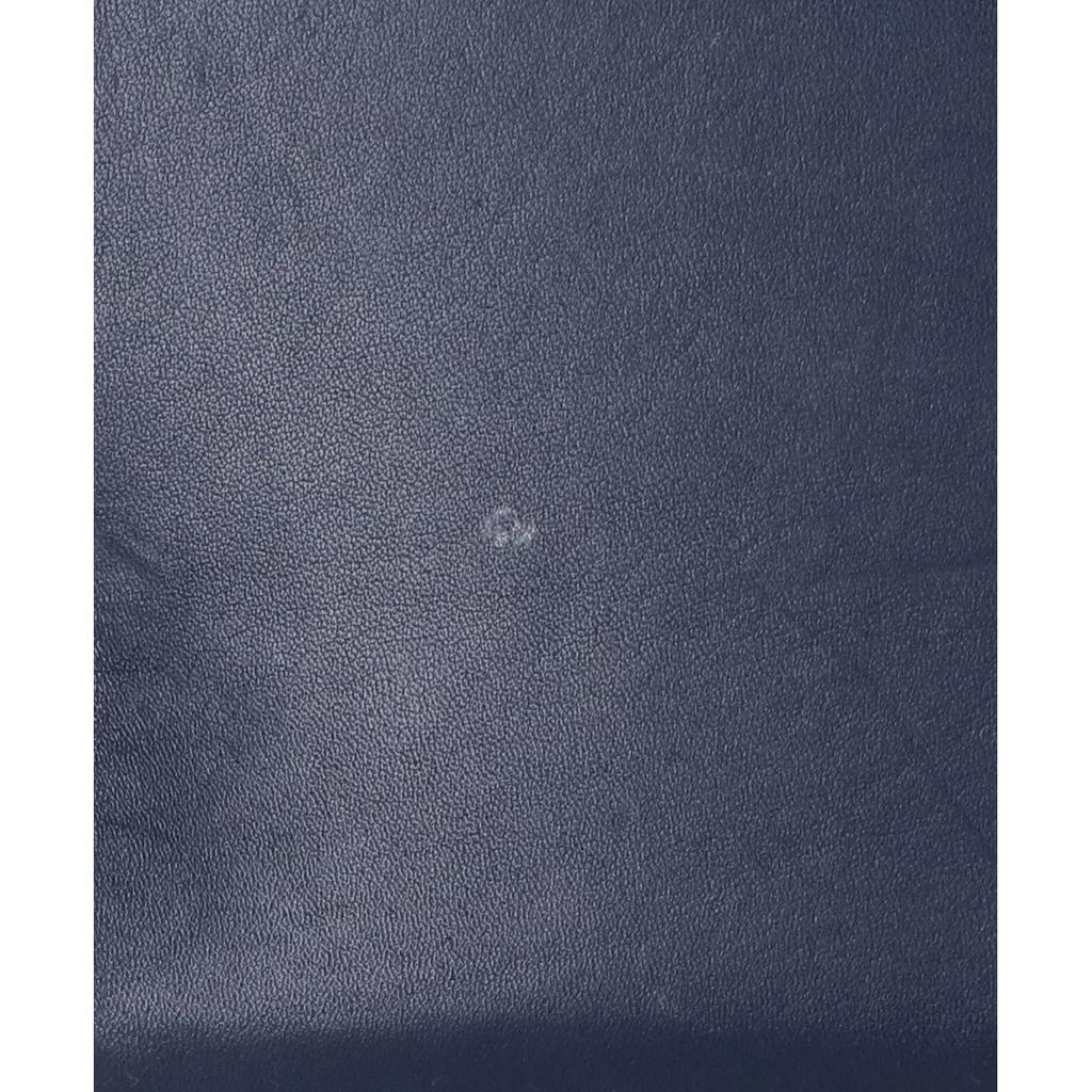 CELINE Crocodile Leather Classic Triomphe Shoulder bag NavyUsed