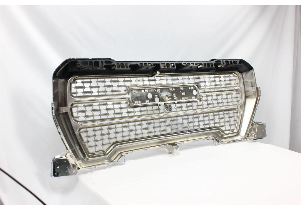 Compatible Grille for GMC Acadia Denali 2019-2021, High-End Bright Black Version