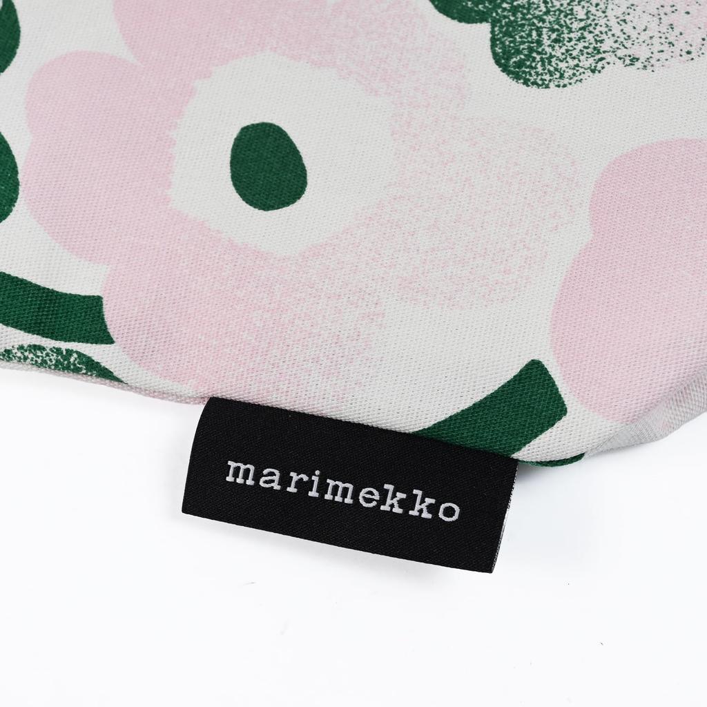 Marimekko Marimekko Pouch Accessory Case Cosmetic Pouch Makeup Pouch Travel Pouch Haivahdys Kait Mini Unikko Green Pink 73996 073996 136 Scandinavian
