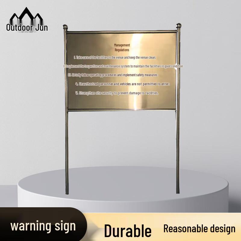 Outdoor Tactical Field Signs