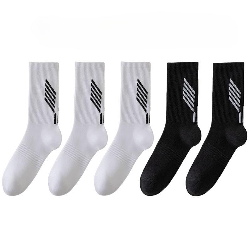 1/5 пары носков для бега для мужчин и женщин, компрессионные носки для фитнеса, спортивные, яркие, дышащие, баскетбольные носки для марафона