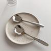 Stainless Steel Spoons Rice Spoons Simple Western Spoons Soup Spoons Ice Cream Spoons Household SpoonsWatermelon Spoons