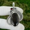 925 Sterling Silver Petrified Wood Jasper Stone Amethyst New Pendant Jewelry