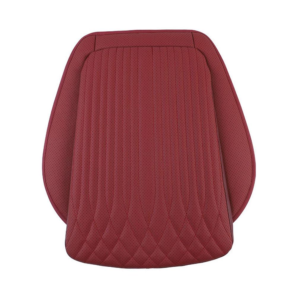 Breathable Car Cushion Luxury Leather Commercial Non-slip Vehicle Sponge High Universal Rebound Pad Support Cover R7s2