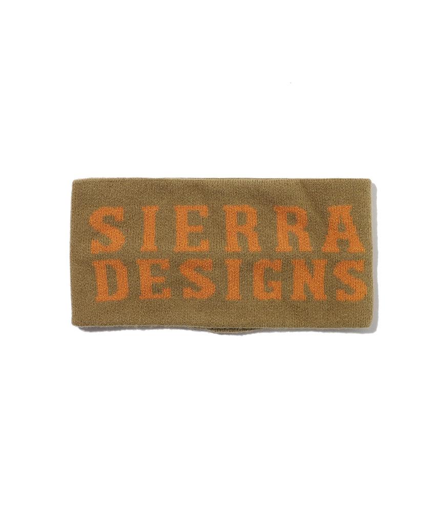 SIERRA DESIGNS Kenai Шерстяная повязка на голову с надписью Бежевая