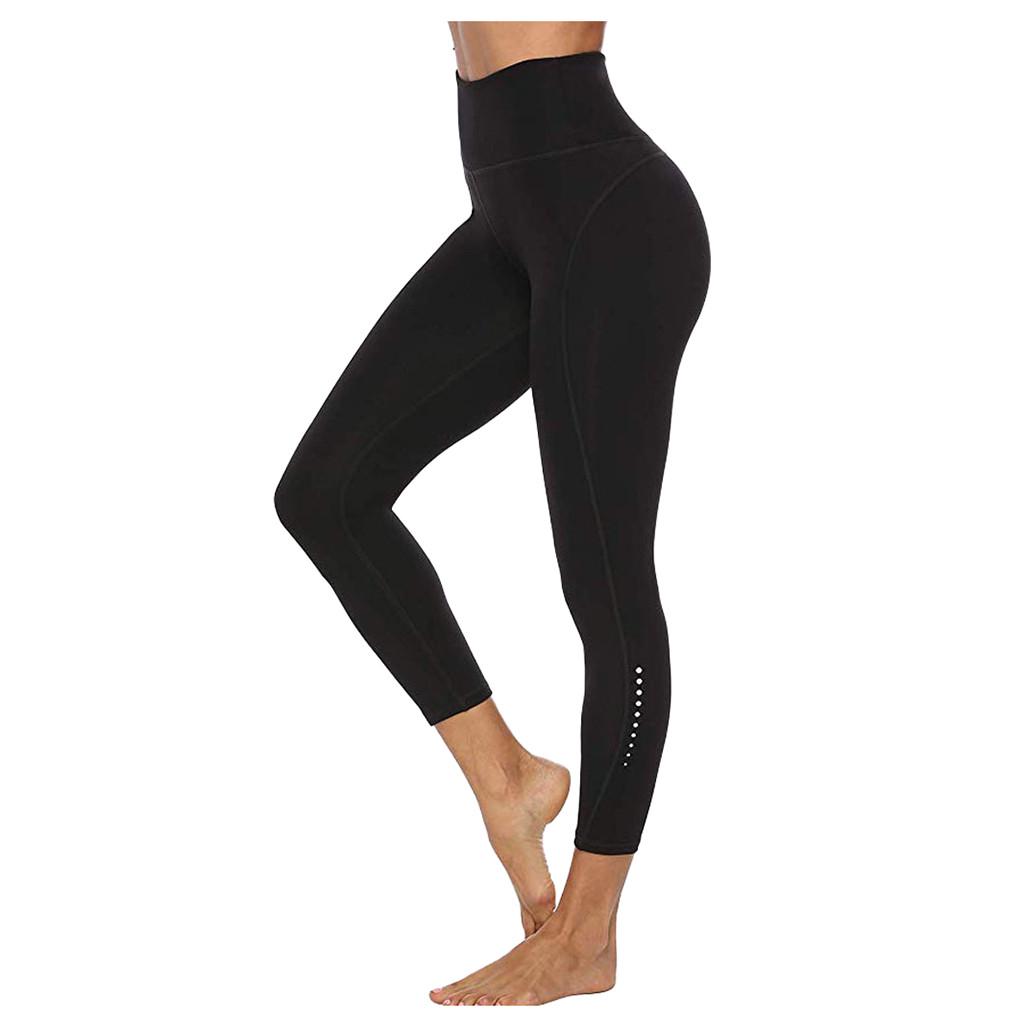 Women's Color Seamless Sexy Hip Tightening Sports Running Yoga Pants