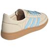 adidas Набор для вязания крючком Handball Spezial - Кроссовки женские Sand Strata кремовые б/у-коричневые небесно-голубые JQ8410