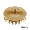 1pcs Black Hair Comb Scalp Massagers Round Comb Women Men Shower Brush Hair Scalp Shower Wash Clean Hair Tool Brush