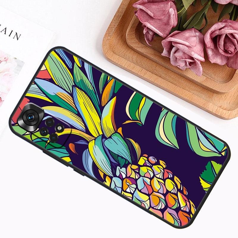 Tropical Pineapple Case For Xiaomi Redmi Note 14 Pro 13 12 11 9 10 9S 10S 11S 12S Redmi 14C 13C 10C 12C Cover