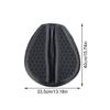 Motorcycle Comfort Gel Seat Cushion Pressure Distribution Sun Protection Water Resistant Pad For Extended Rides