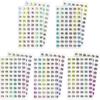10 Sheets Small 1 To 300 Number Stickers Self Adhesive Number Stickers Set Numbering Letter Decals