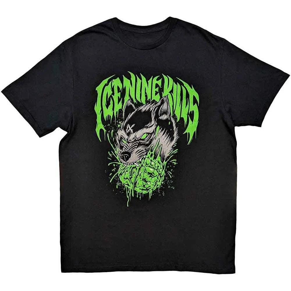 Ice Nine Kills Code of Silence Graphic Print Mens and Womens Loose Short Sleeved Tshirt for Casual Wear All Year Round Luxury