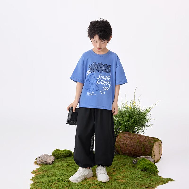Boys' Bear Print Short Sleeve T-shirt