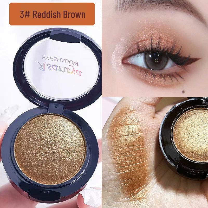 Shimmer Eyeshadow: Синий, Зеленый, Фиолетовый, Черный, Белый, Красный, Золотой - Идеально для сценического макияжа