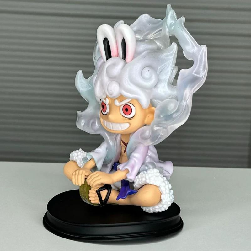 One Piece Lx Nika Luffy Cute Edition Handheld One Piece Anime Handheld Model Peripheral Case Decoration