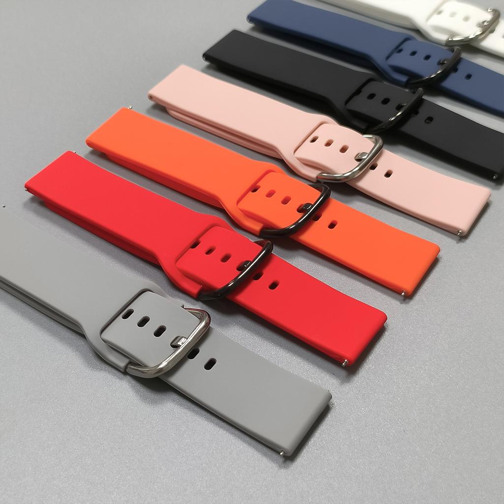 Silicone 22mm 20mm Strap For HUAWEI WATCH GT 5 GT4 Pro 46mm Bracelet Watch 5 4/GT 3 2 42mm HONOR Magic Watch 4 GS 3 Band Correa