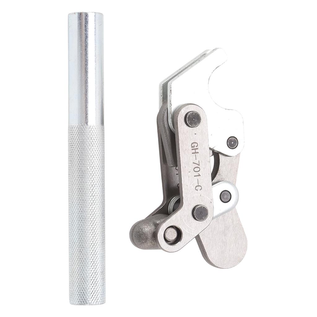 Hold Down Clamp Durable High Carbon Steel Bench Clamp for Doors Machinery Automotive