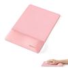 UnivoColors Mouse Pad with Integrated Wrist Premium PU Ergonomic Supports Reduces Memory Foam Relieves Wrist and Has a Bottom Rest, Material, Design,